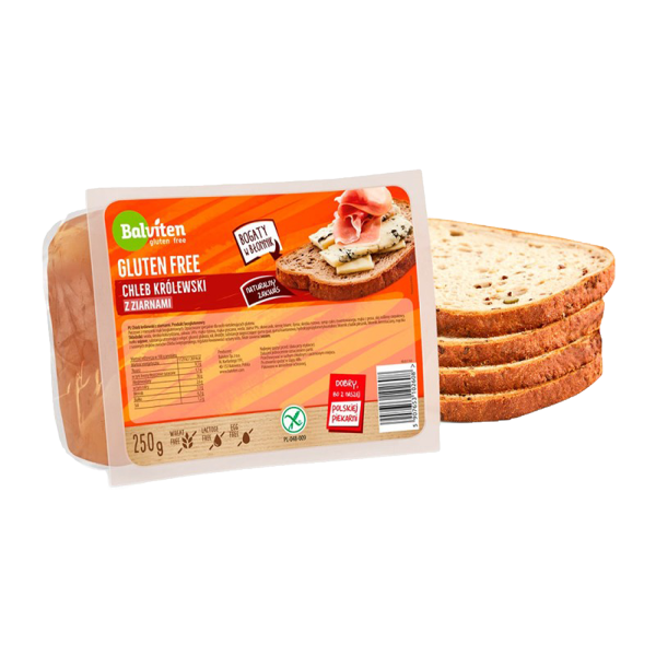 BALVITEN-Chléb Královský - cereální SUPREME, bez lepku, 250g
