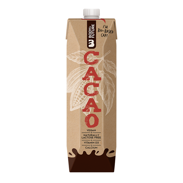 Body&Future CACAO - Kakaový nápoj s vitamínem D3 a vápníkem 1l + ZDARMA SMETANA