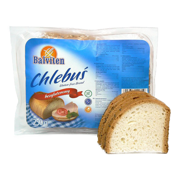 BALVITEN - Chléb Chlebuš, bez lepku, 250g (ct8)
