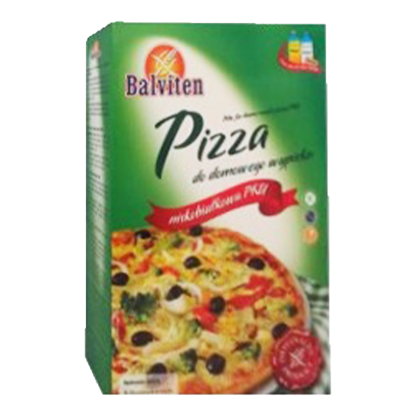 BALVITEN - Směs PKU Pizza MIX - nízkobílkovinná PKU, bez lepku, 500g