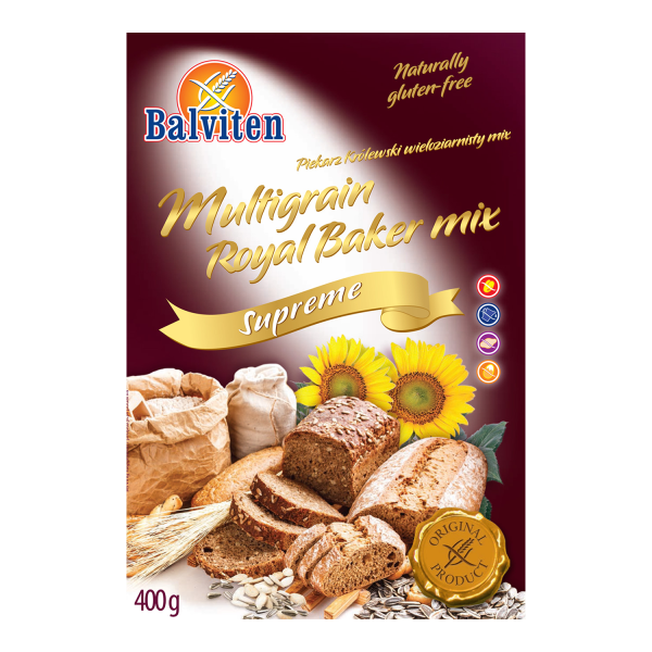 BALVITEN-Směs Královského chleba vícezrného - bez lepku, 400g