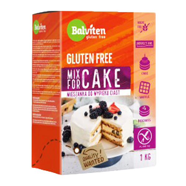 BALVITEN - MIX FOR CAKE - Směs na dorty, wafle, palačinky,bez lepku, 1000g