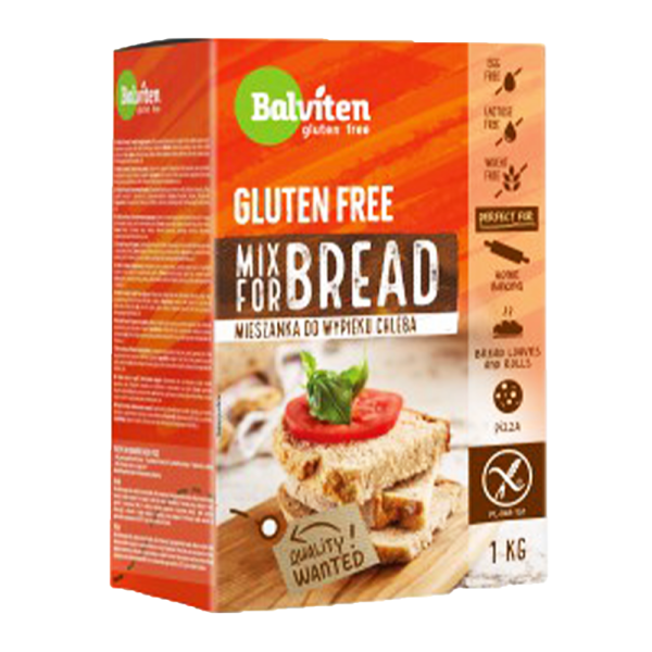 BALVITEN-MIX FOR BREAD-Směs na chleba, pizzu, pečivo..., bez lepku, 1kg