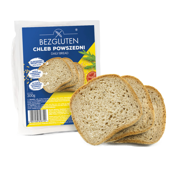 BEZGLUTEN - Chléb denní bez lepku 300g ct10