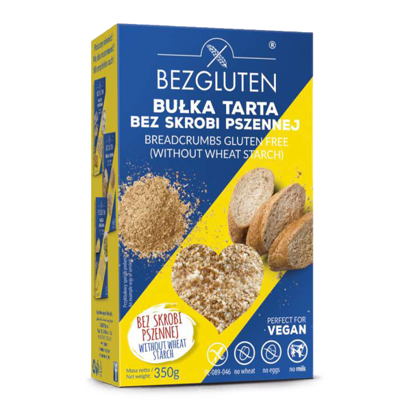 BEZGLUTEN - Strouhanka bez lepku a pšeničného škrobu, 350g ct13