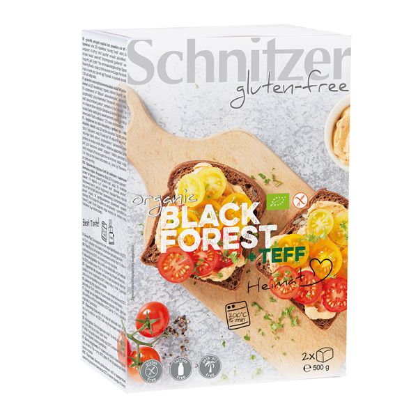 Schnitzer-BIO Chléb tmavý s dýňovými semínky, BZL / 2x250g / ct 4