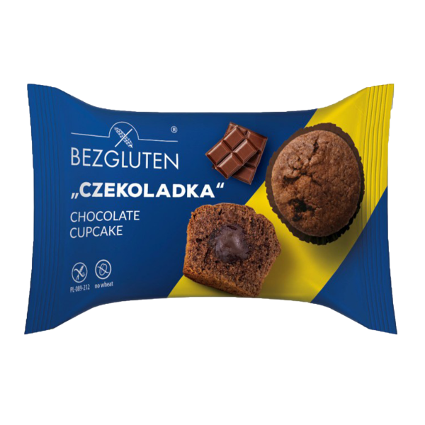 BEZGLUTEN - Muffin čokoládka, bez lepku, 60g ct20