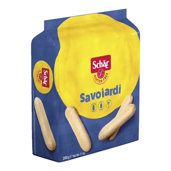 SCHÄR - Savoiardi - piškoty - jazýčky, bez lepku, 200g (ct 6)