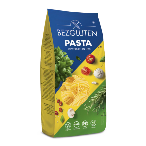 BEZGLUTEN - Těstoviny PKU - Špagety nízkobílkovinné PKU 250g (ct8)