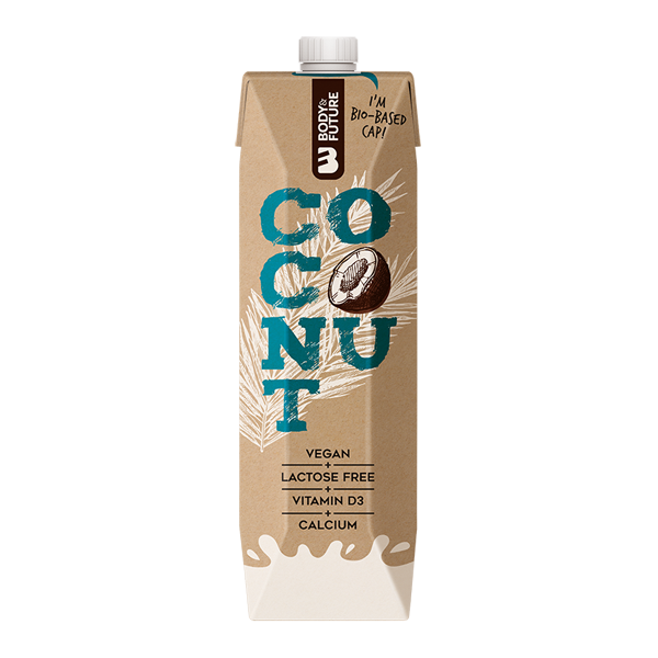 Body&Future COCONUT - Kokosový nápoj s vit. D3 a Ca 1l + SMETANA ZDARMA