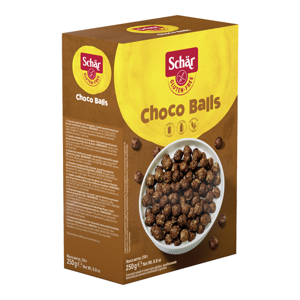 SCHÄR - Choco Balls kuličky, bez lepku, 250g (ct 5)