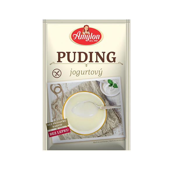 Amylon - Puding jogurtový, bez lepku, 40g (ct30)